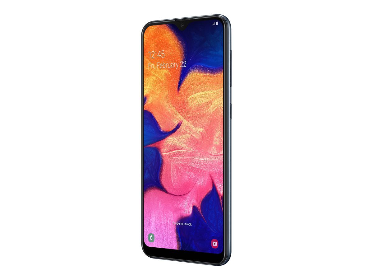 Samsung A10 : perspective droite